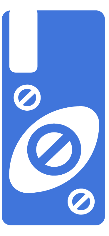 Arrêt de carte uno avec stickers huawei de couleur bleue - TenStickers