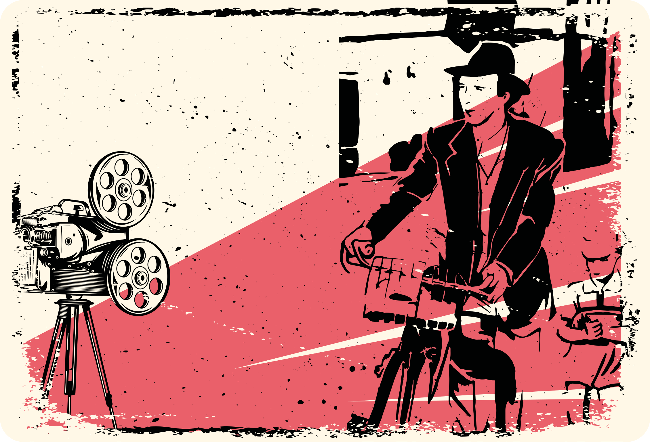 Adesivo per laptop scena cinematografica della bicicletta - TenStickers