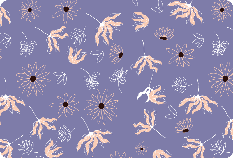 笔记本电脑皮肤 植物自然图案 - TenStickers