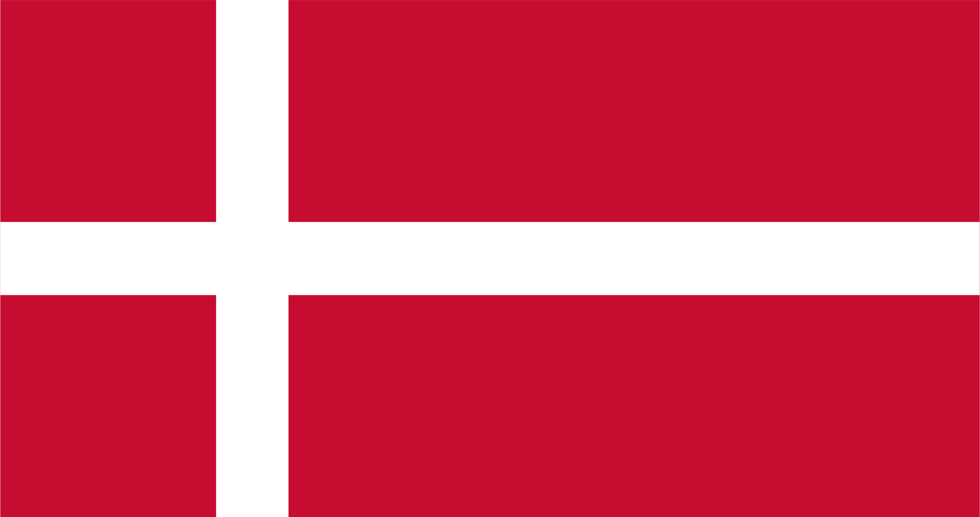 Dannebrog klistermærke til ladcykel - TenStickers