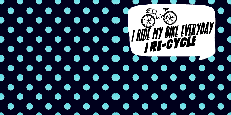 Jeg genanvender tilbud på lastcykelcykelklistermærke - TenStickers