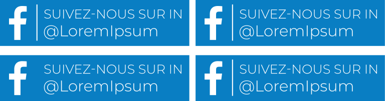 Sticker Personnalisé Pack de noms Facebook - TenStickers