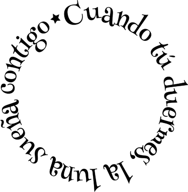 Vinilo infantil cuando tú duermes - TenVinilo