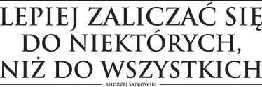 Naklejka dekoracyjna cytat Krew Elfów - TenStickers
