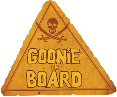 Autocollant bébé à bord goonie on board - TenStickers