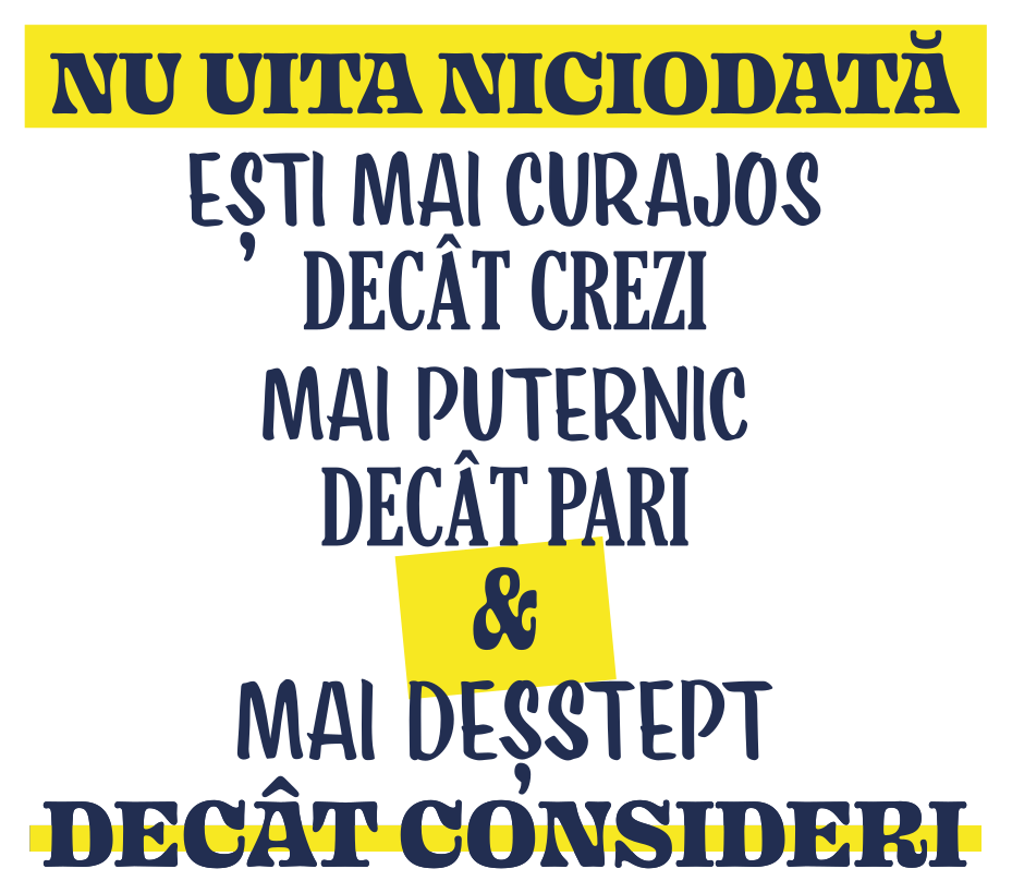 Mesaj motivațional ești cel mai bun autocolant - TenStickers