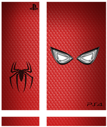 Spiderman Playstation 4 Skin Tenstickers
