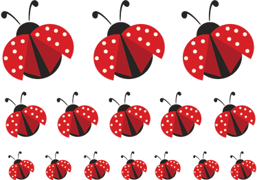 Ladybug Decal - TenStickers