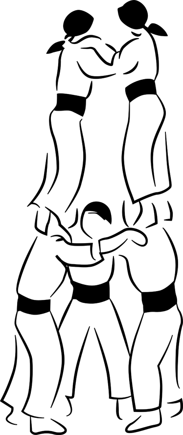 Vinilo decorativo castellers - TenVinilo