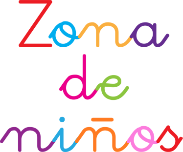 Vinilo texto zona de niños - TenVinilo