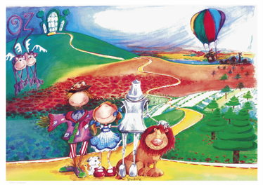 Wizard of Oz Kids Wall Decal - TenStickers