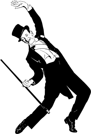 Vinilo decorativo Fred Astaire - TenVinilo