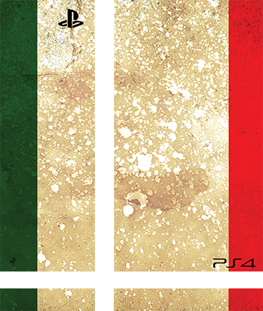 Adesivo Ps4 Italia - TenStickers