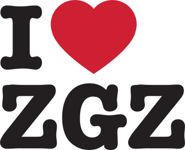 I love Zaragoza wall sticker - TenStickers
