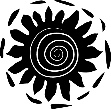 Wandtattoo Sonne Afrika - TenStickers