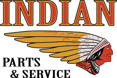 Vinilo cartel Indian parts service - TenVinilo