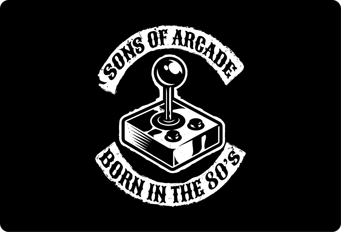 Sons of the 80's laptop skins - TenStickers