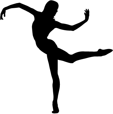 dancer silohuette