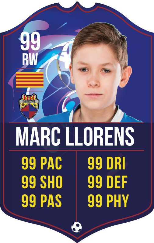 Vinilo FutCard personalizable - CE Mercantil - TenVinilo