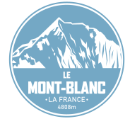 sticker voyage et aventures Mont Blanc - TenStickers