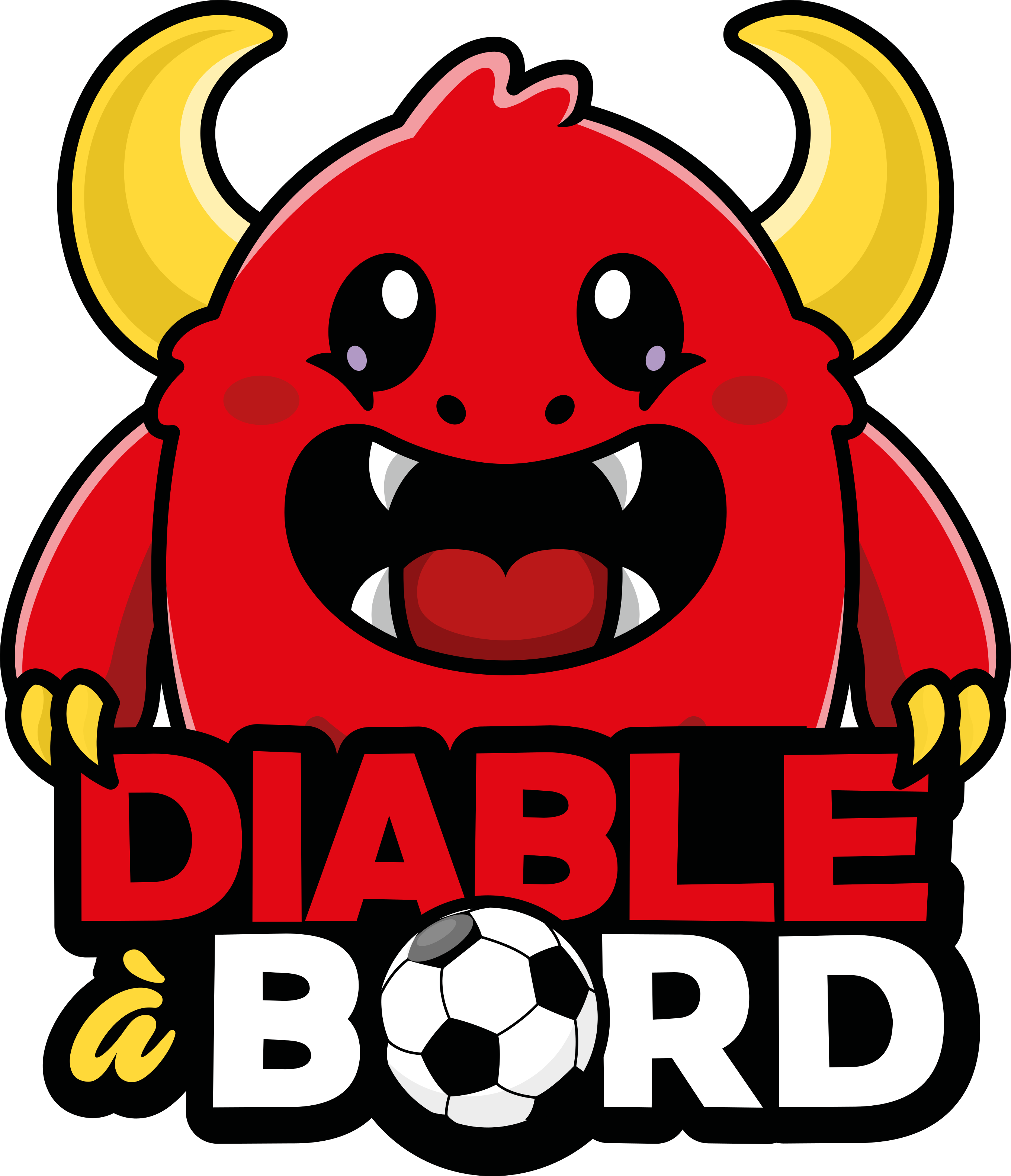 Sticker Bébé à Bord diable à bord - TenStickers
