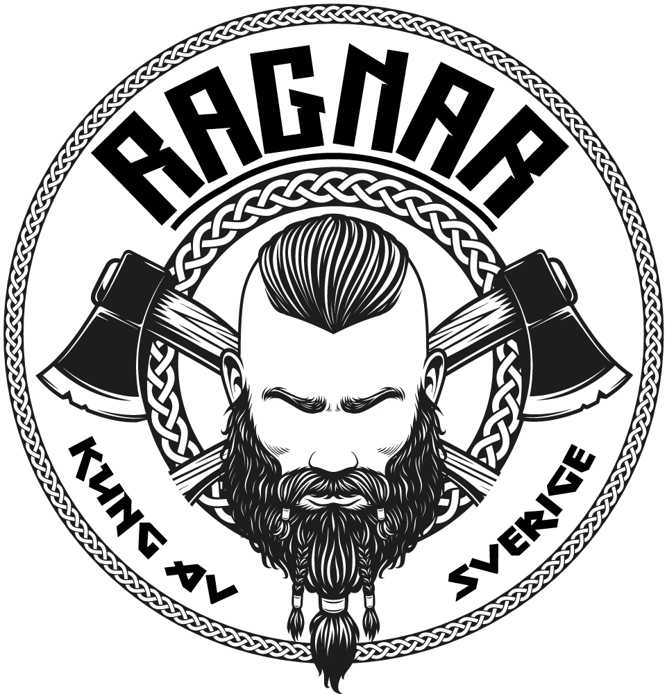 Ragnar lodbrok personlig bildekal - Tenstickers