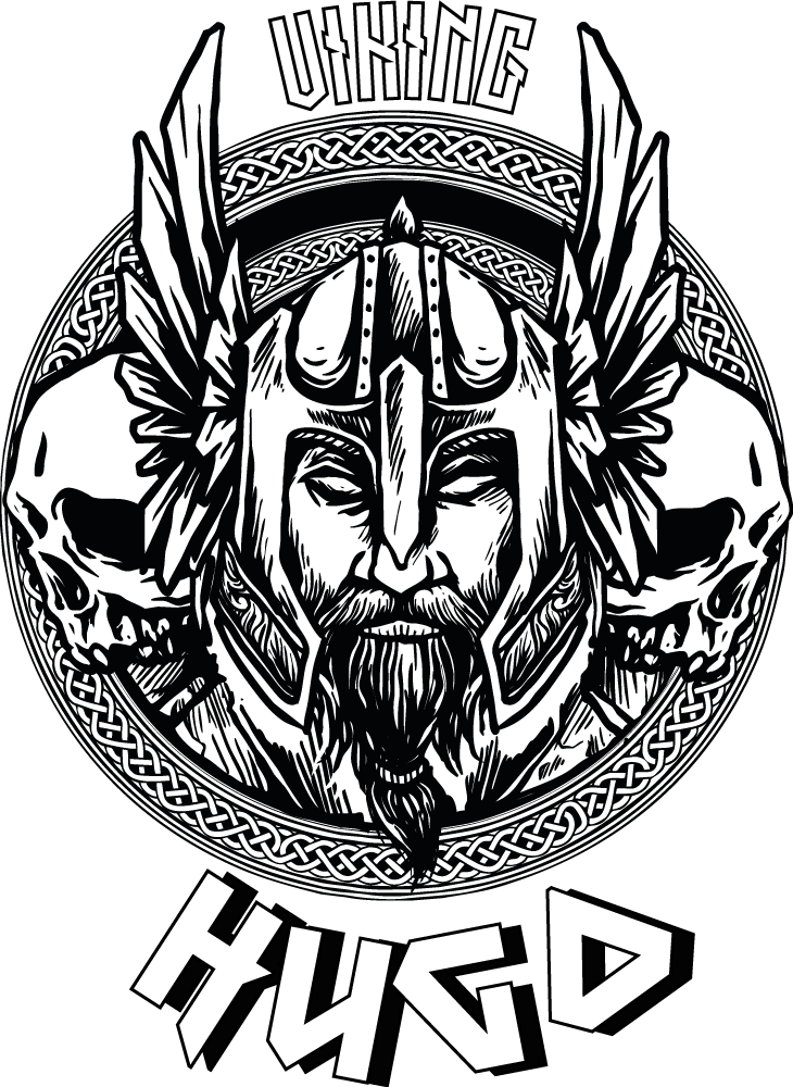 Viking personlig bil klistermärke - Tenstickers