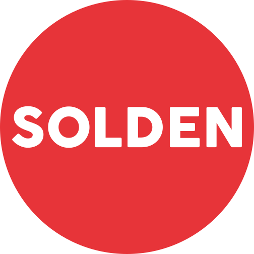 Sticker cercle soldes solden - TenStickers