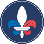 Sticker voiture fleur de lys - TenStickers