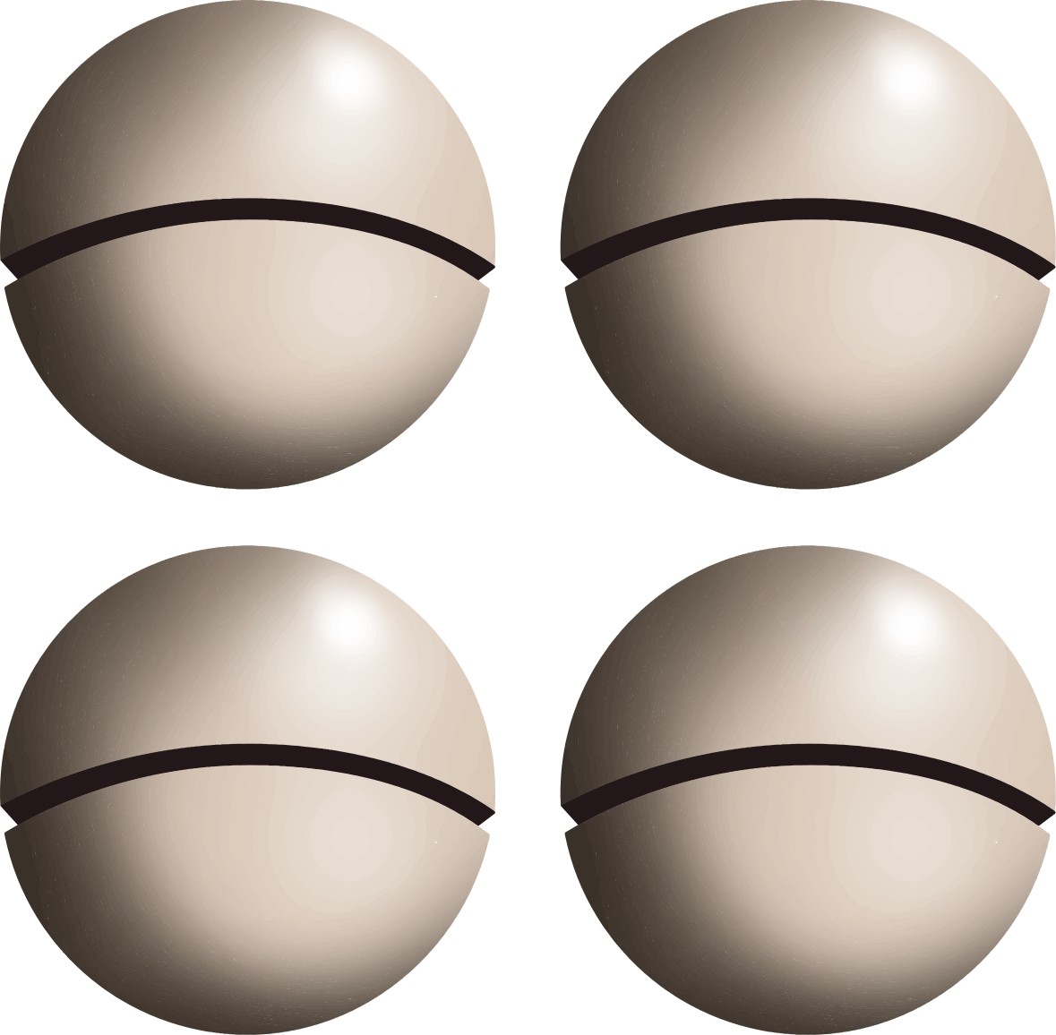 Kunst muursticker magritte bol - TenStickers