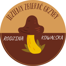 Naklejka na szybę samochód w drodze na grzyby - TenStickers