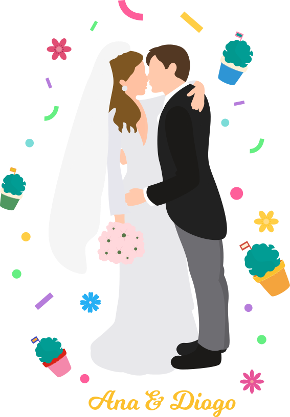 Autocolantes para Casamento Casamentos "santo antónio" - TenStickers