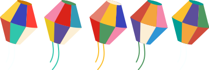 Autocolante para crianças balões de ar quente - TenStickers