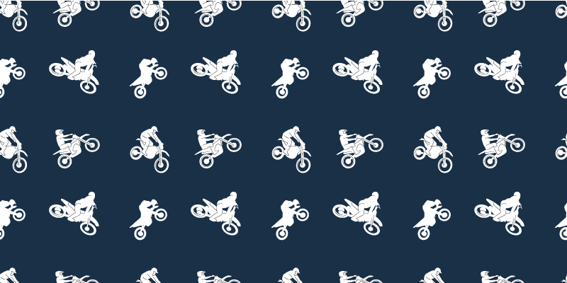 Naklejka na meble Wzór żużlowy - TenStickers