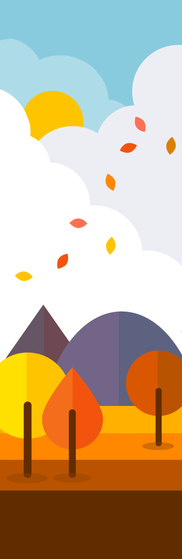 Orman buzdolabı sticker - TenStickers