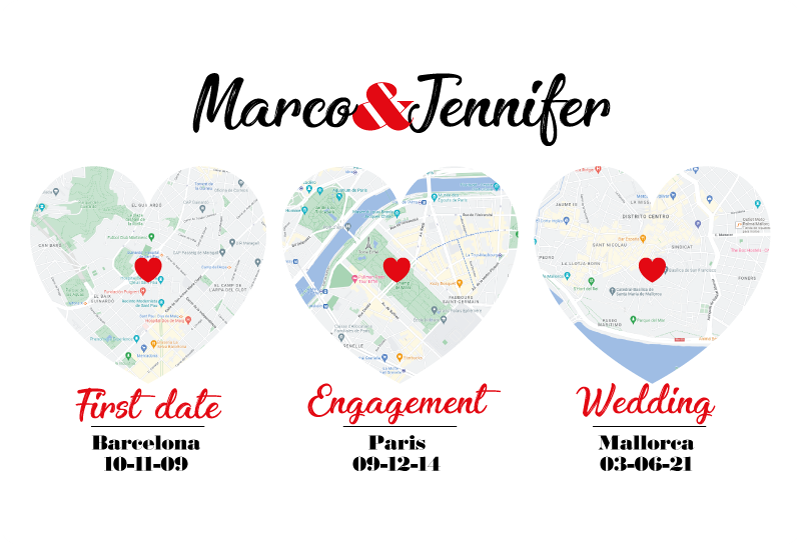 Laptopsticker speciale momenten locaties - TenStickers