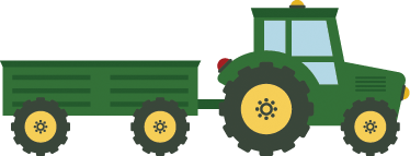 Desenho de trator trator dos desenhos animados TRACTOR KINGS 