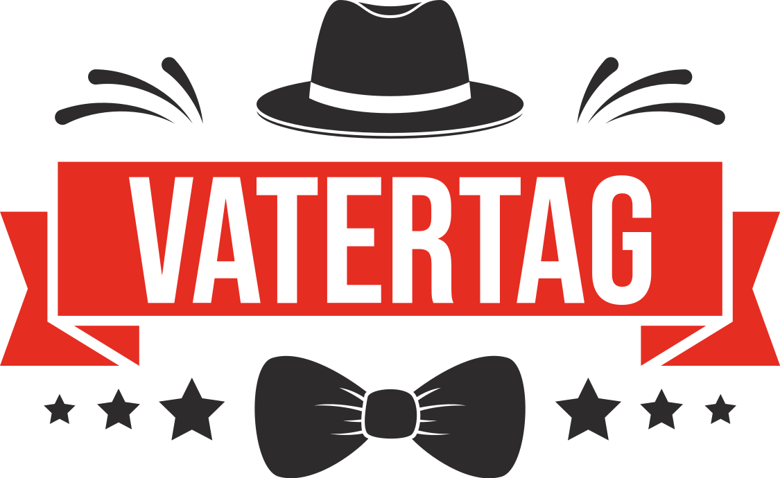 Aufkleber für die Wand Sticker Vatertag mit Hut - TenStickers