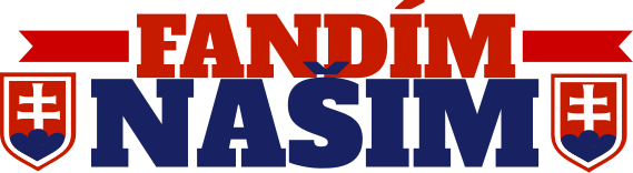 Nálepka na stenu fandím našim - Tenstickers