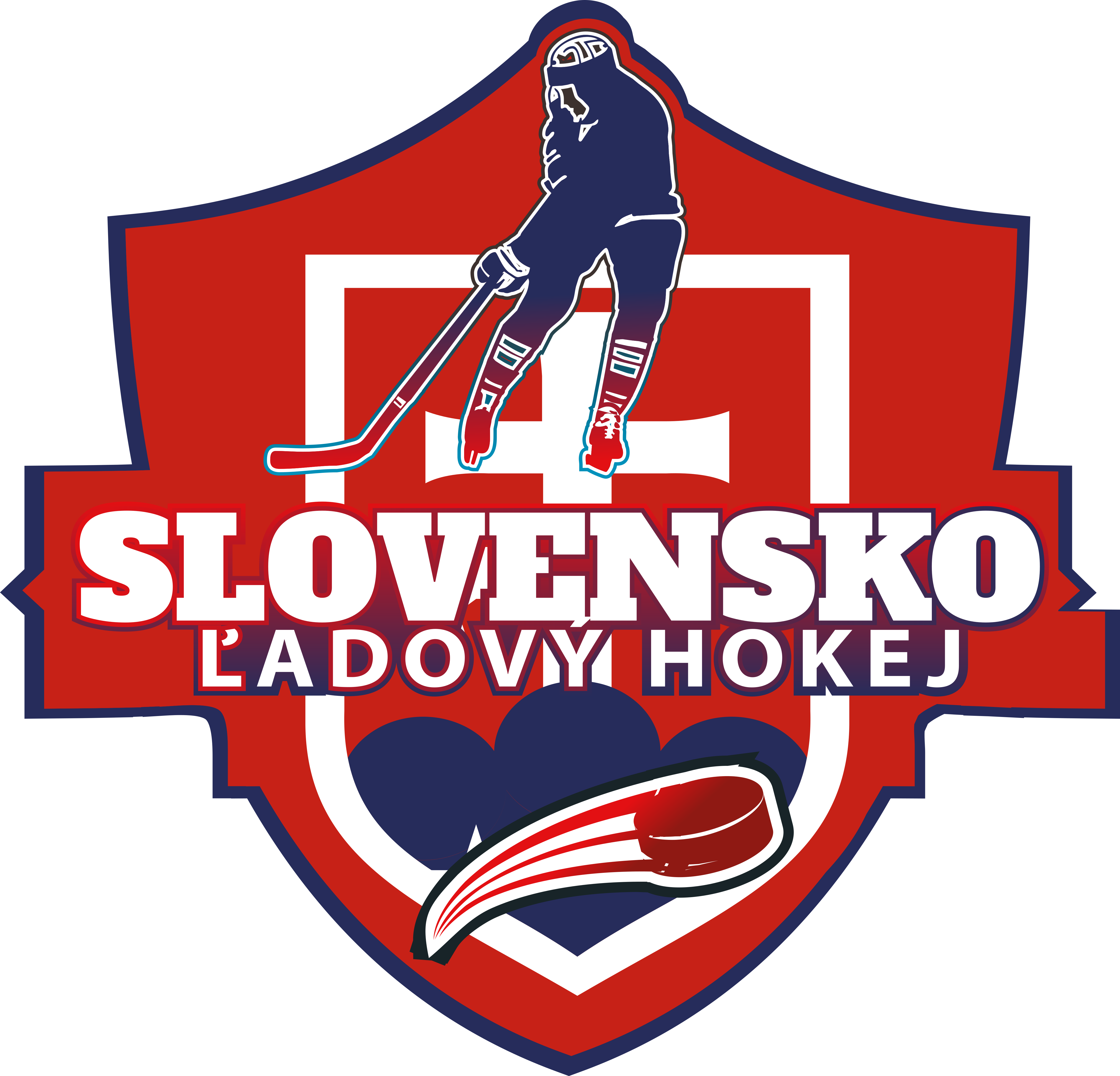 Nálepka štít so Slovenským erbom - Tenstickers