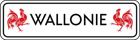 Sticker Ordinateur Portable Wallonie - TenStickers