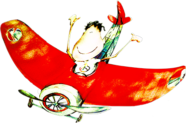 Vinilo infantil a volar - TenVinilo