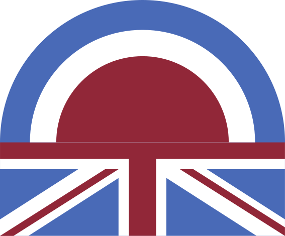 Mod Flag vintage stickers - TenStickers