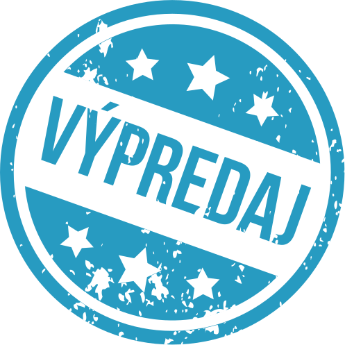 Nálepka výpredaj pečiatka - Tenstickers