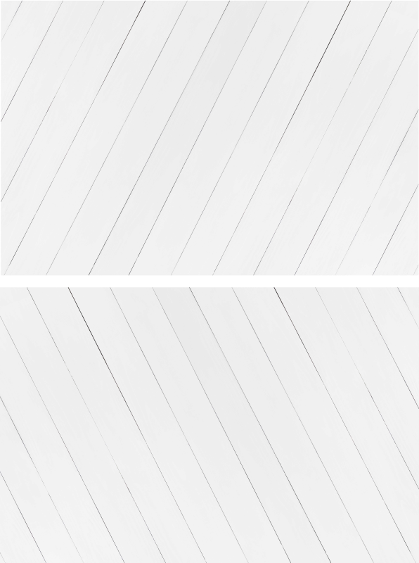 Naklejka na meble Ukośne białe drewno - TenStickers