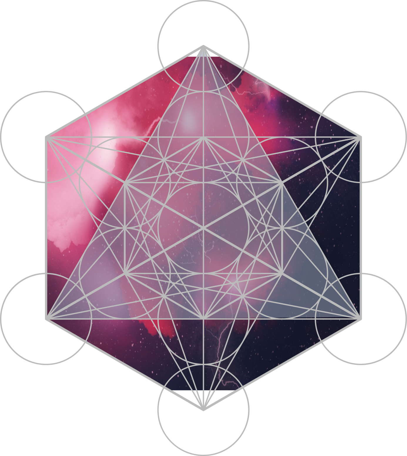 Vinilo religioso Símbolo Metatrón - TenVinilo