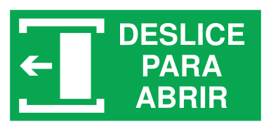 Vinilo para puerta deslice para abrir - TenVinilo