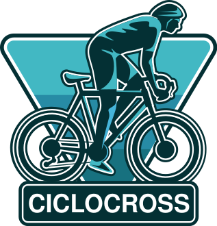 Pegatina para coche pegatina ciclocross - TenVinilo