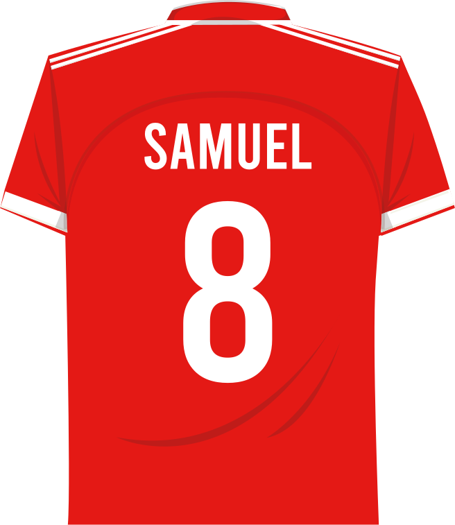 Sticker Foot Standard de Liège personnalisable - TenStickers