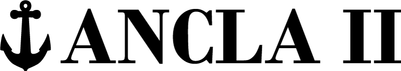 Ναυτικός Αυτοκόλλητος Παπαδάκης Ονομασία με Σχεδίαση Άγκυρας - TenStickers